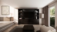 Cinewall Andrew 280-340 Eiken Met open vakken