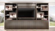 Monroe Cinewall King-size 350-410 cm Eiken