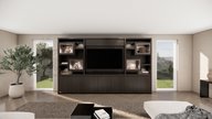 Monroe Cinewall King-size 350-410 cm Eiken