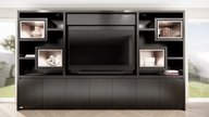 Monroe Cinewall King-size 350-410 cm Eiken