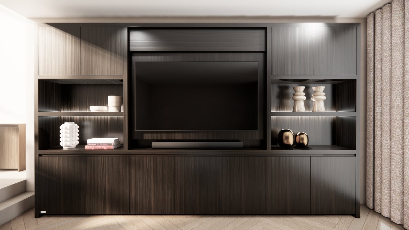 Cinewall	Franklin King-size 350-410	cm Eiken