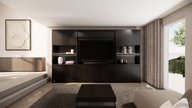 Franklin Cinewall King-size 350-410 cm Eiken