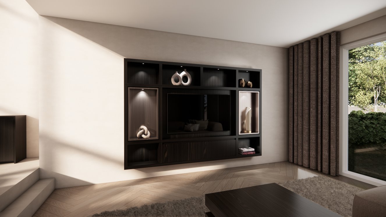 Cinewall	Como Colorbox Hangend Eiken Piccolo b270xh180cm