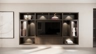 Como Cinewall-Colorbox Hangend Eiken Grande