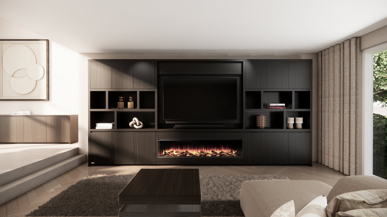Cinewall	Laurel Royal-size 420-480	cm Eiken British	Fires