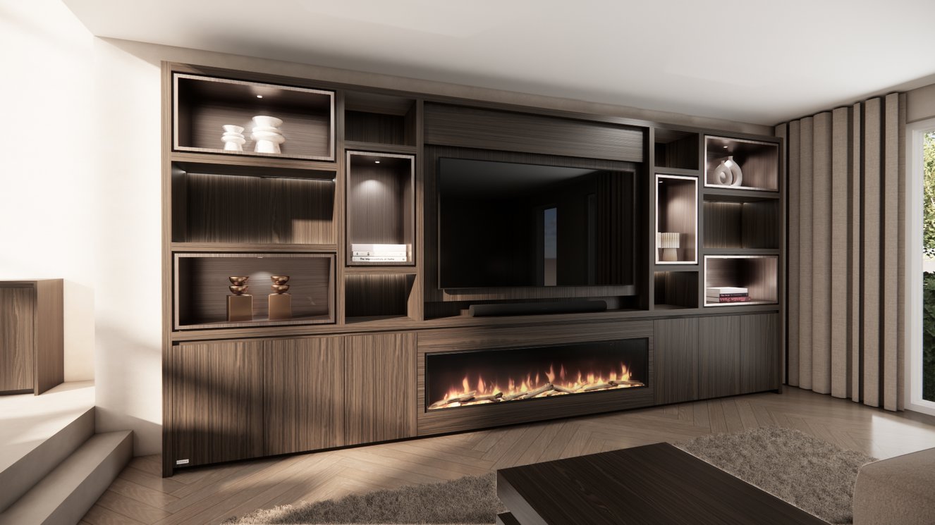 Cinewall	Gatsby Royal-size 420-480	cm Eiken Dimplex