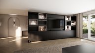 Emily Cinewall Royal-size 420-480 cm Eiken
