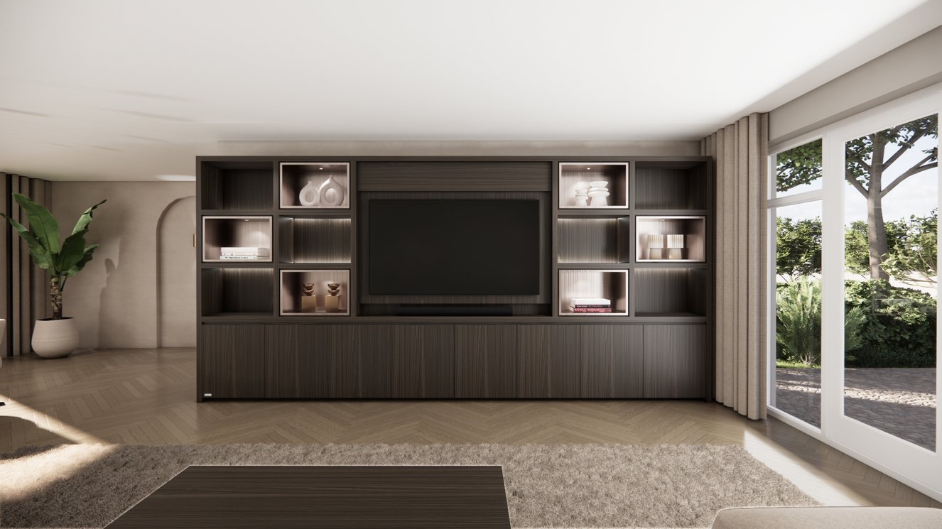 Cinewall	Emily Royal-size 420-480	cm Eiken