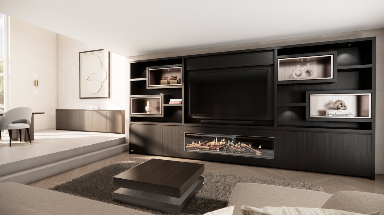 Cinewall	Monroe Royal-size 420-480	cm Eiken Kalfire	E-ONE