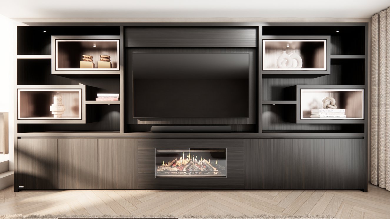 Cinewall	Monroe Royal-size 420-480	cm Eiken Kalfire	E-ONE