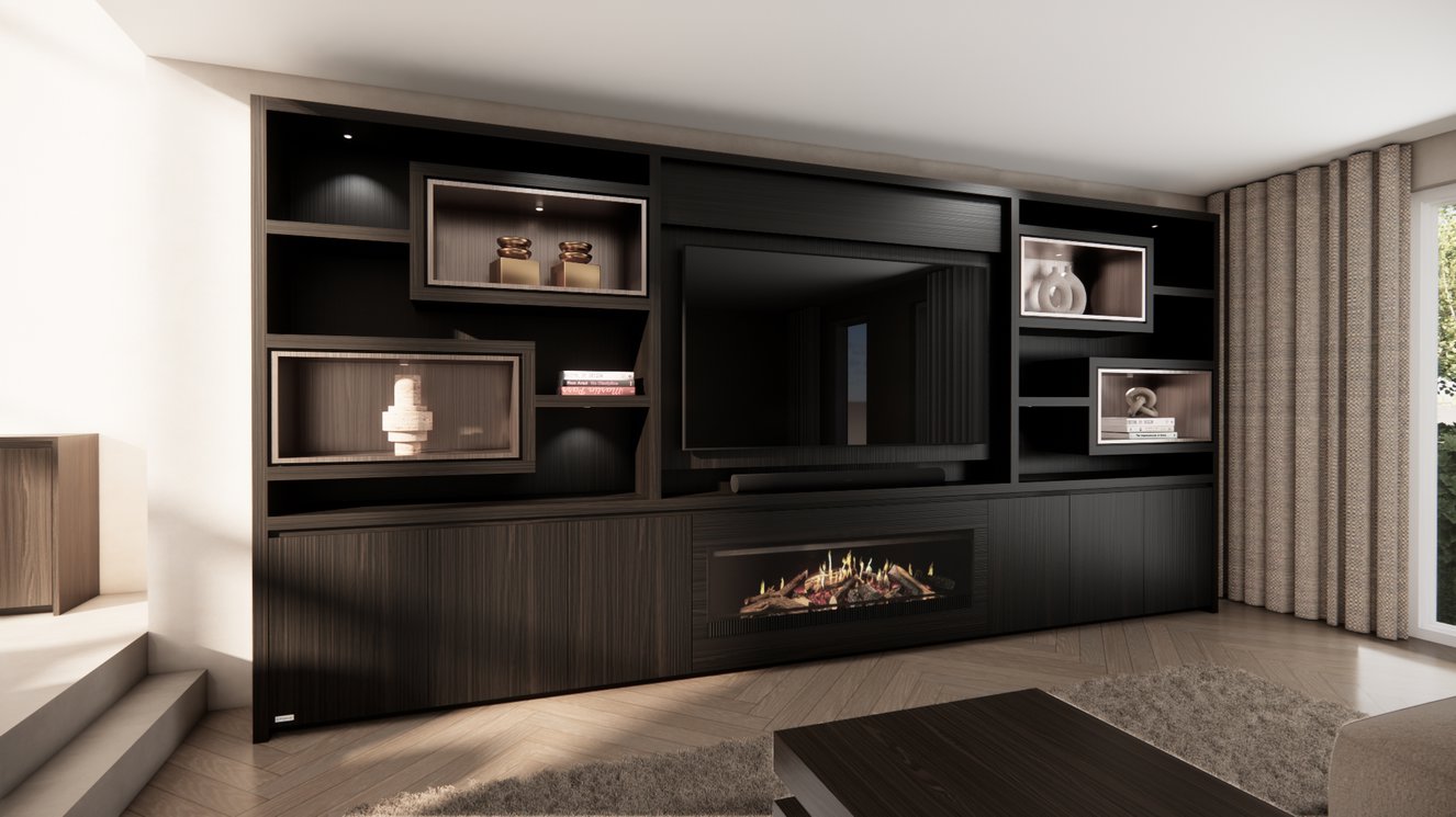 Cinewall	Monroe Royal-size 420-480	cm Eiken Kalfire	E-SERIE