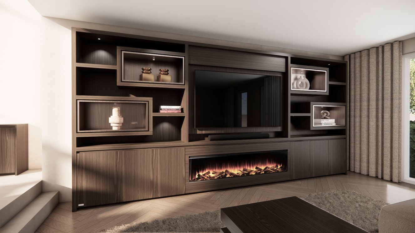 Cinewall	Monroe Royal-size 420-480	cm Eiken British	Fires