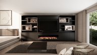 Monroe Cinewall Royal-size 420-480 cm Eiken British Fires 1900