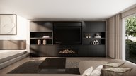 Franklin Cinewall Royal-size 420-480 cm Eiken Kalfire E-65