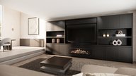 Franklin Cinewall Royal-size 420-480 cm Eiken Kalfire E-65