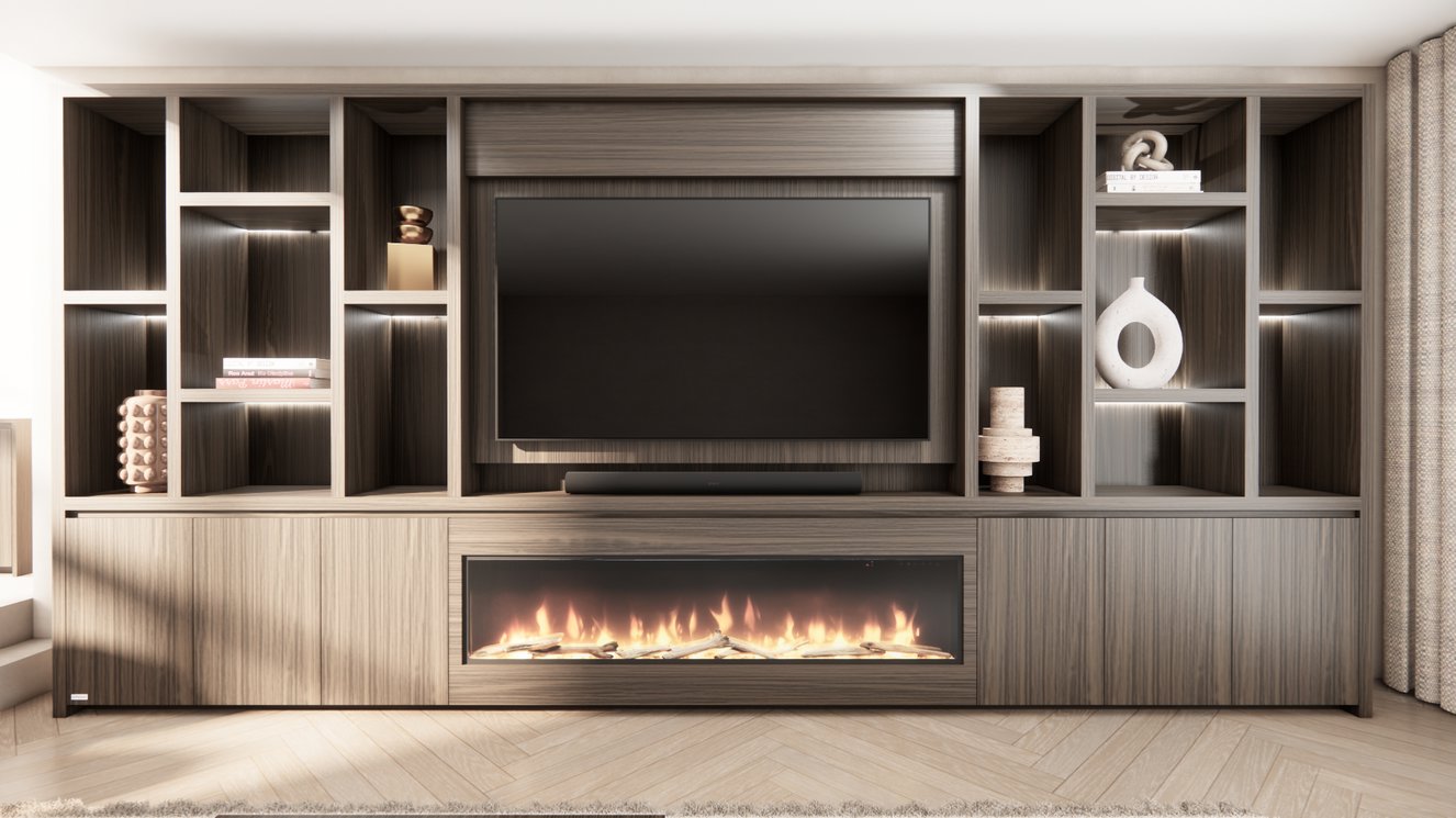 Cinewall	Hudson Royal-size 420-480	cm Eiken Dimplex