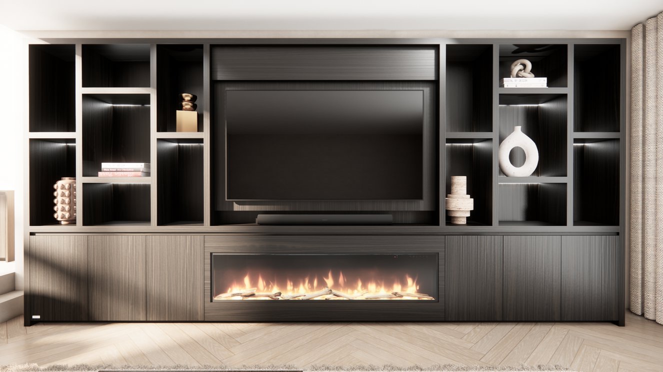 Cinewall	Hudson Royal-size 420-480	cm Eiken Dimplex