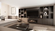 Hudson Cinewall Royal-size 420-480 cm Eiken Kalfire E-65