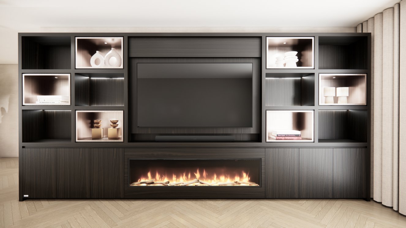 Emily Cinewall Royal-size 420-480	cm Eiken Dimplex