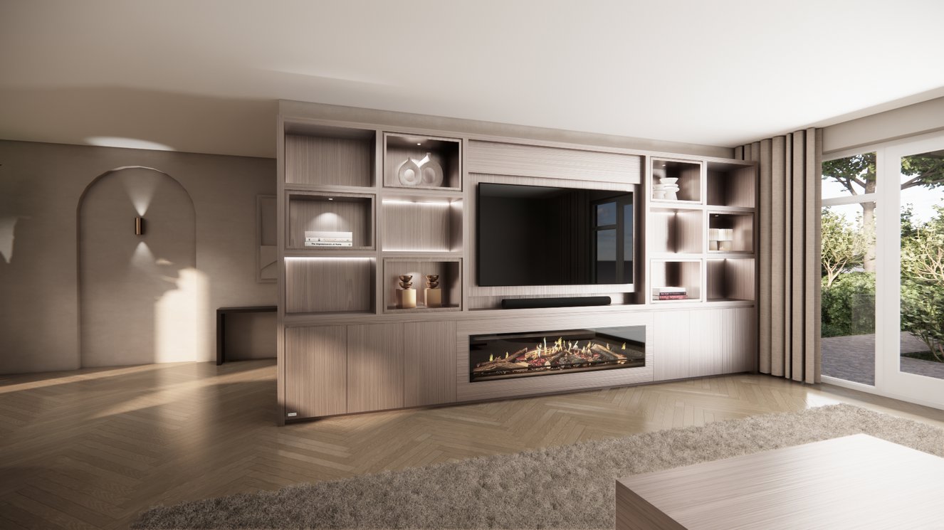 Cinewall	Emily Royal-size 420-480	cm Eiken Kalfire	E-ONE
