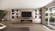 Emily Cinewall Royal-size 420-480 cm Eiken Kalfire E-ONE 190F