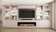 Emily Cinewall Royal-size 420-480 cm Eiken British Fires 1900