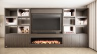 Emily Cinewall Royal-size 420-480 cm Eiken British Fires 1900