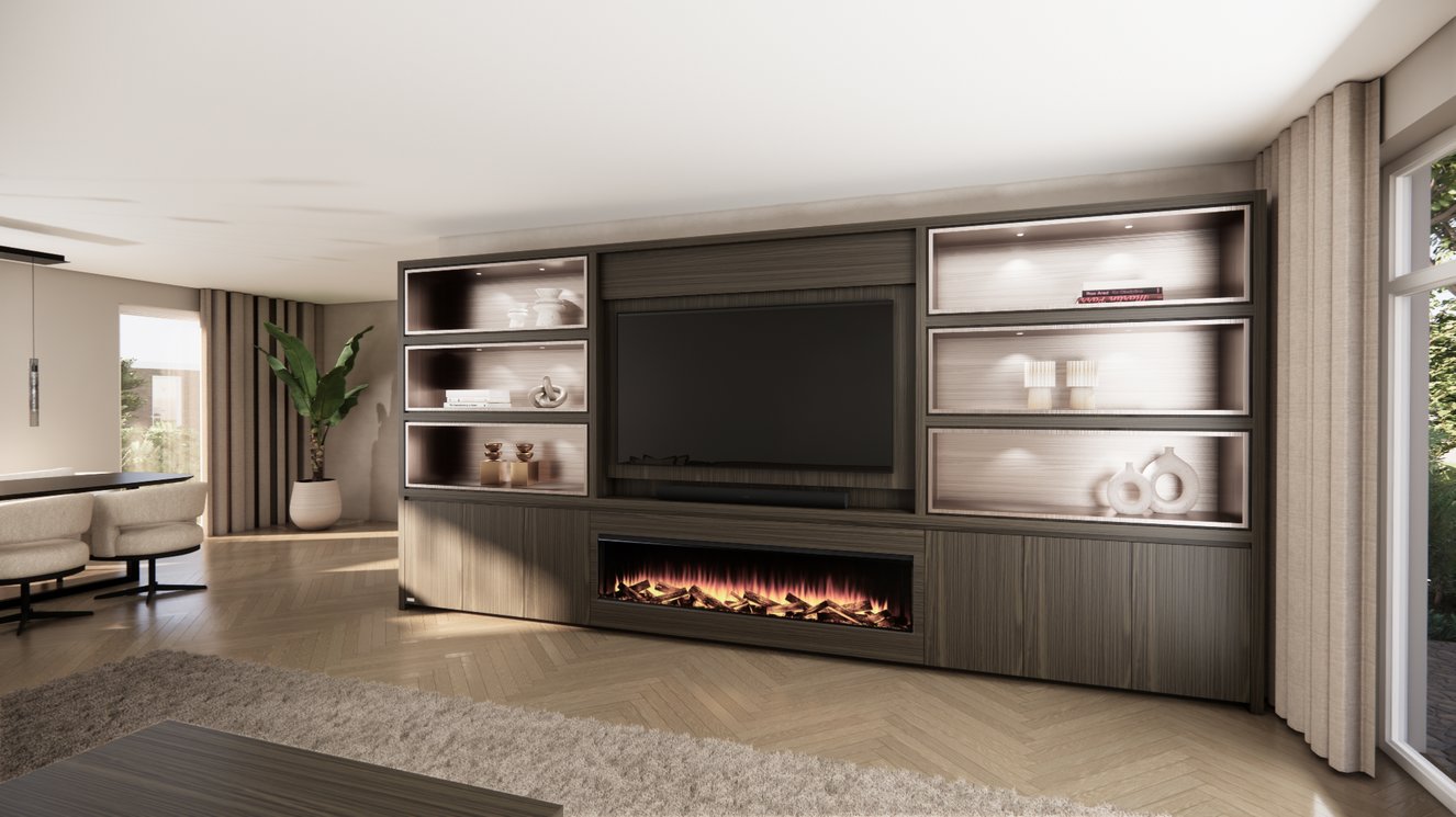 Cinewall	Rowan Royal-size 420-480	cm Eiken British	Fires
