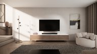 Murphy TV-Meubel 4 Kleppen Eiken Marmer