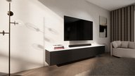 Murphy TV-Meubel 4 Kleppen Eiken Marmer