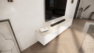 Murphy TV-Meubel 3 Kleppen Eiken Blad