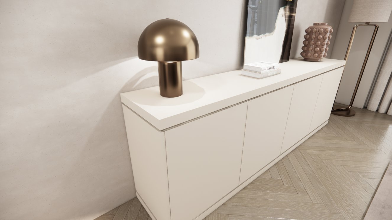 Rockefeller Dressoir 4-deurs Staand