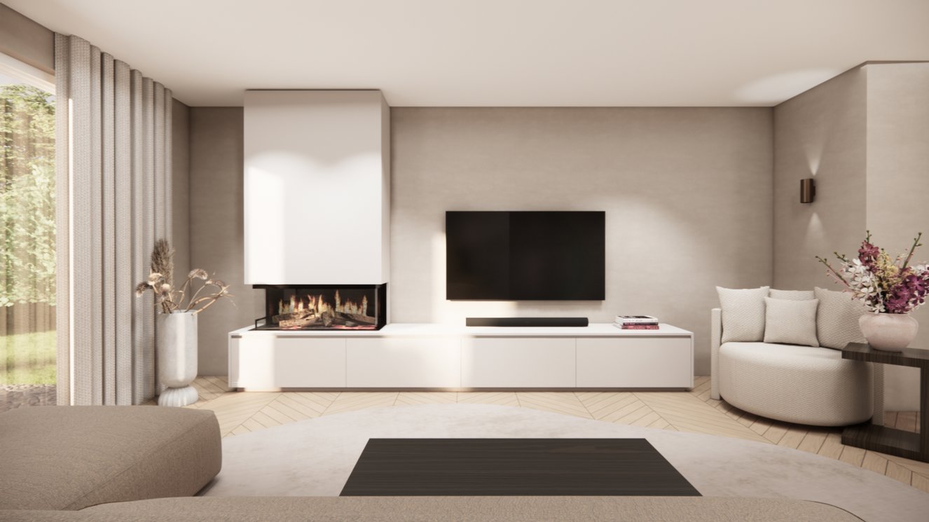Tv-Meubel	Mason Kalfire	E-ONE	100S 4-kleppen Chimney Classic