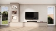 PUUUR tv meubel met koof en inzetbakken
