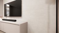 puuur tv meubel met zwevende kast met deuren 