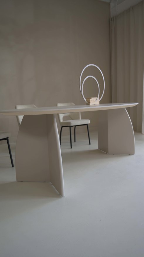 Amalfi Eettafel Ovaal Eiken