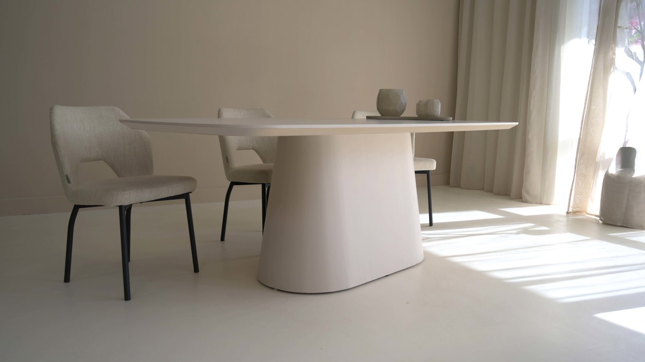 Reggio Wide Oval Eettafel Deens Ovaal Eiken