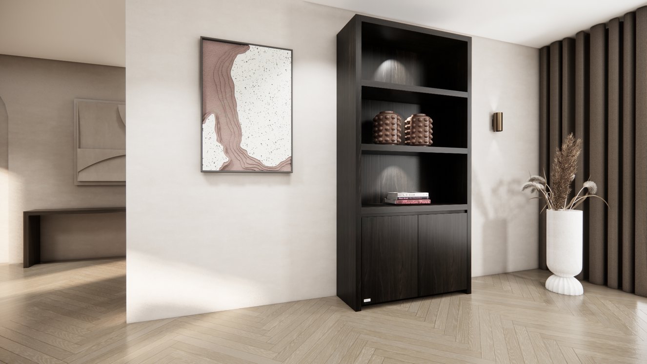 Andrew Vakkenkast Double-size Eiken 80-120 cm Eiken