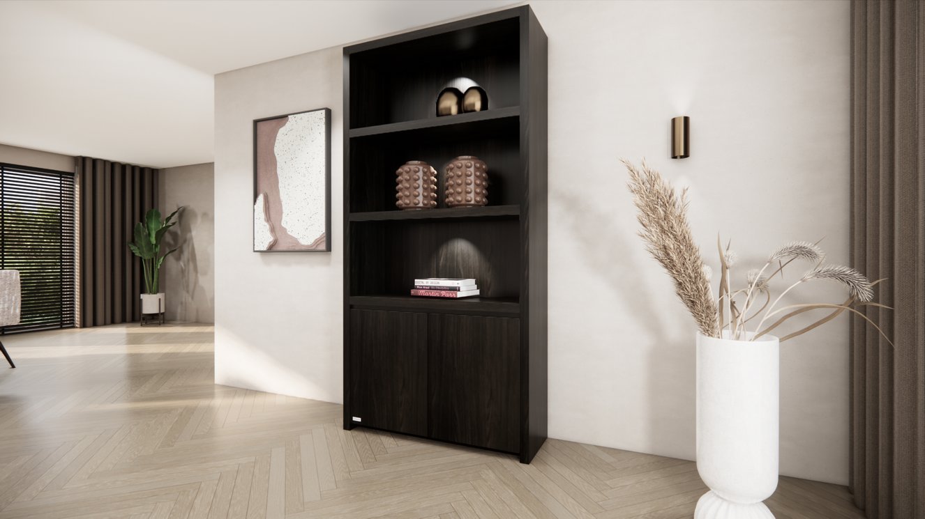 Andrew Vakkenkast Double-size Eiken 80-120 cm Eiken