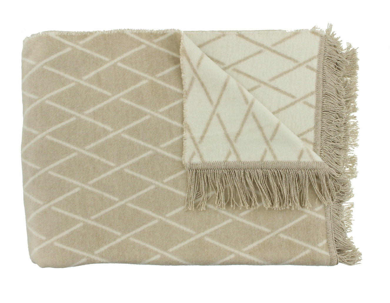 Plaid Dias Naturel - CLAUDI