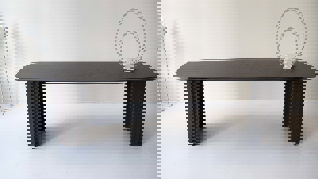 Genova Eettafel Deens	Ovaal Eiken