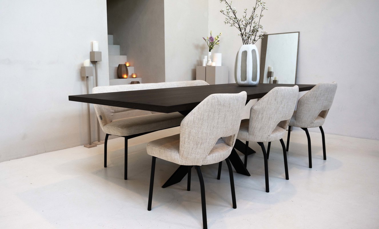 Milano Eettafel Rechthoekig Eiken