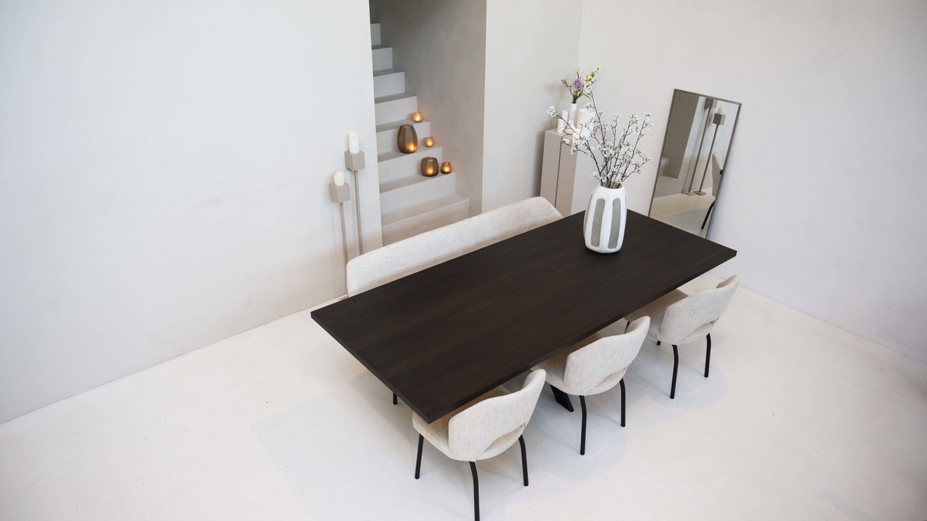 Milano Eettafel Rechthoekig Eiken