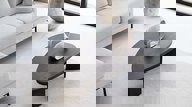 Salontafel verve Eiken kiezelvorm | PUUUR