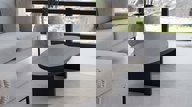 Roma Salontafel Japandi Style Ovaal Eiken | PUUUR