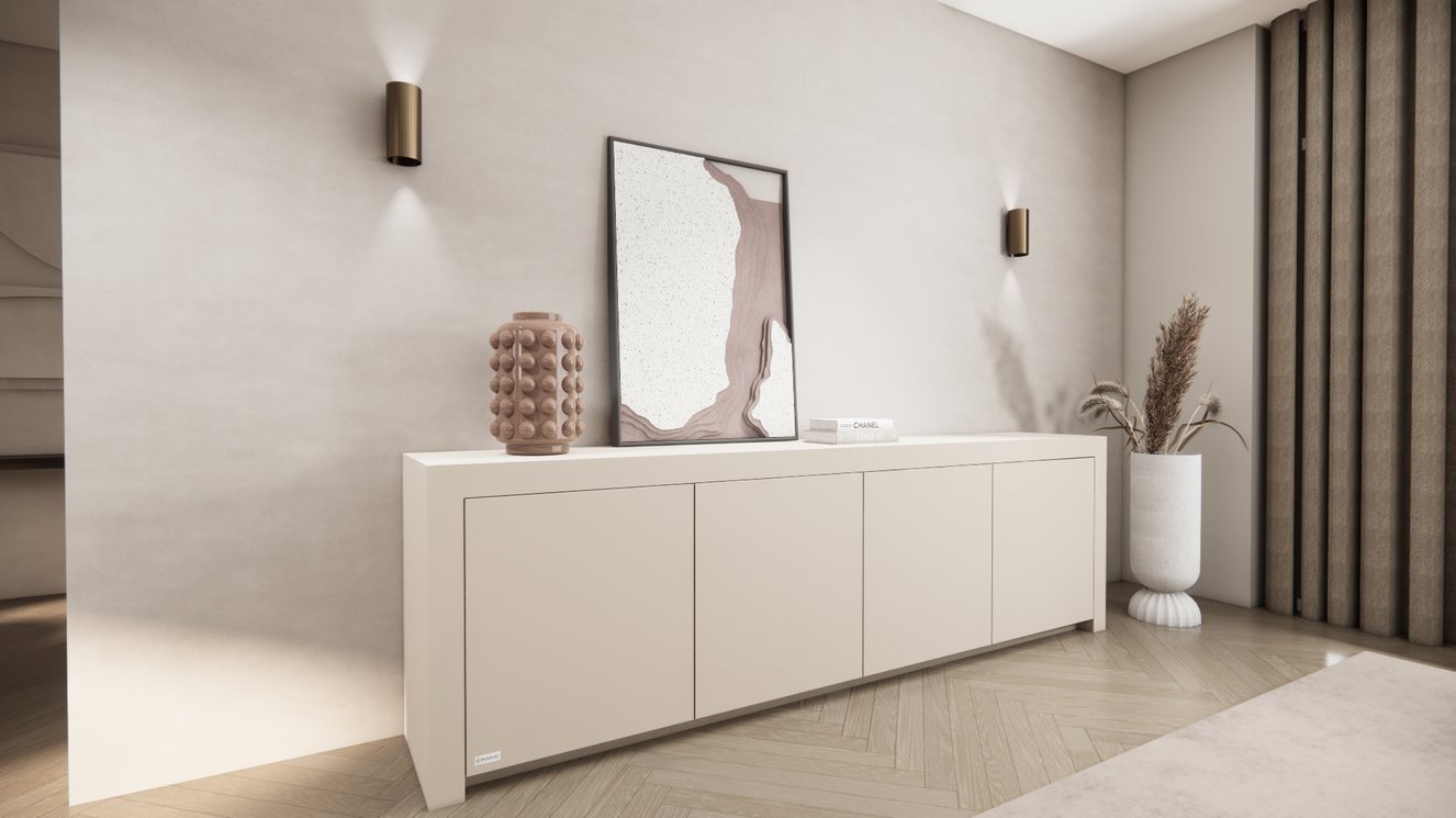 Bezos Dressoir 4-deurs Staand