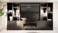 Cole Cinewall King-size 350-410 cm Eiken British Fires 1200