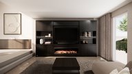 Franklin Cinewall King-size 350-410 cm Eiken British Fires 1600