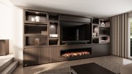 Gatsby Cinewall Royal-size 420-480 cm Eiken British Fires 190F