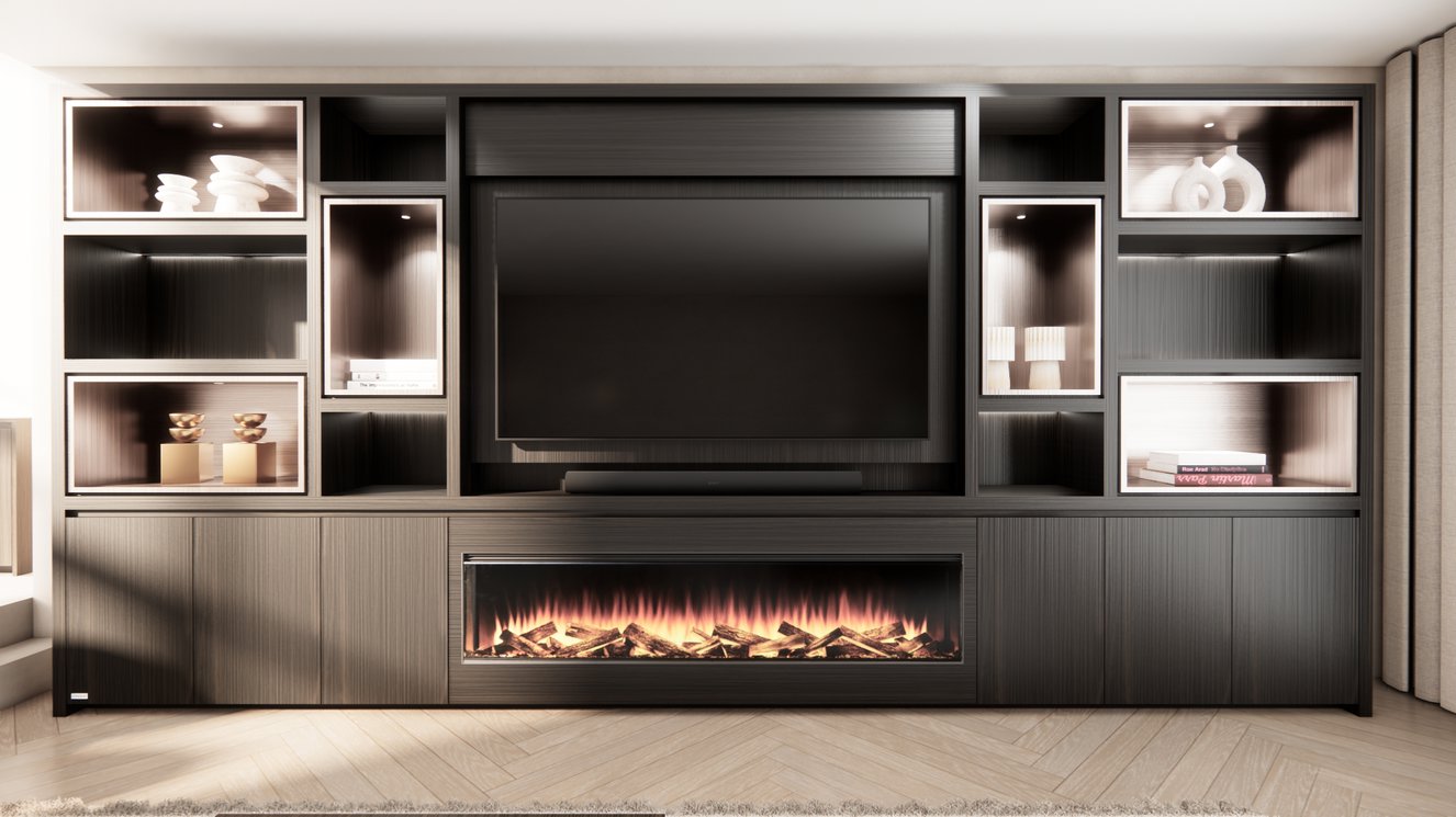 Gatsby Cinewall Royal-size 420-480	cm Eiken British	Fires